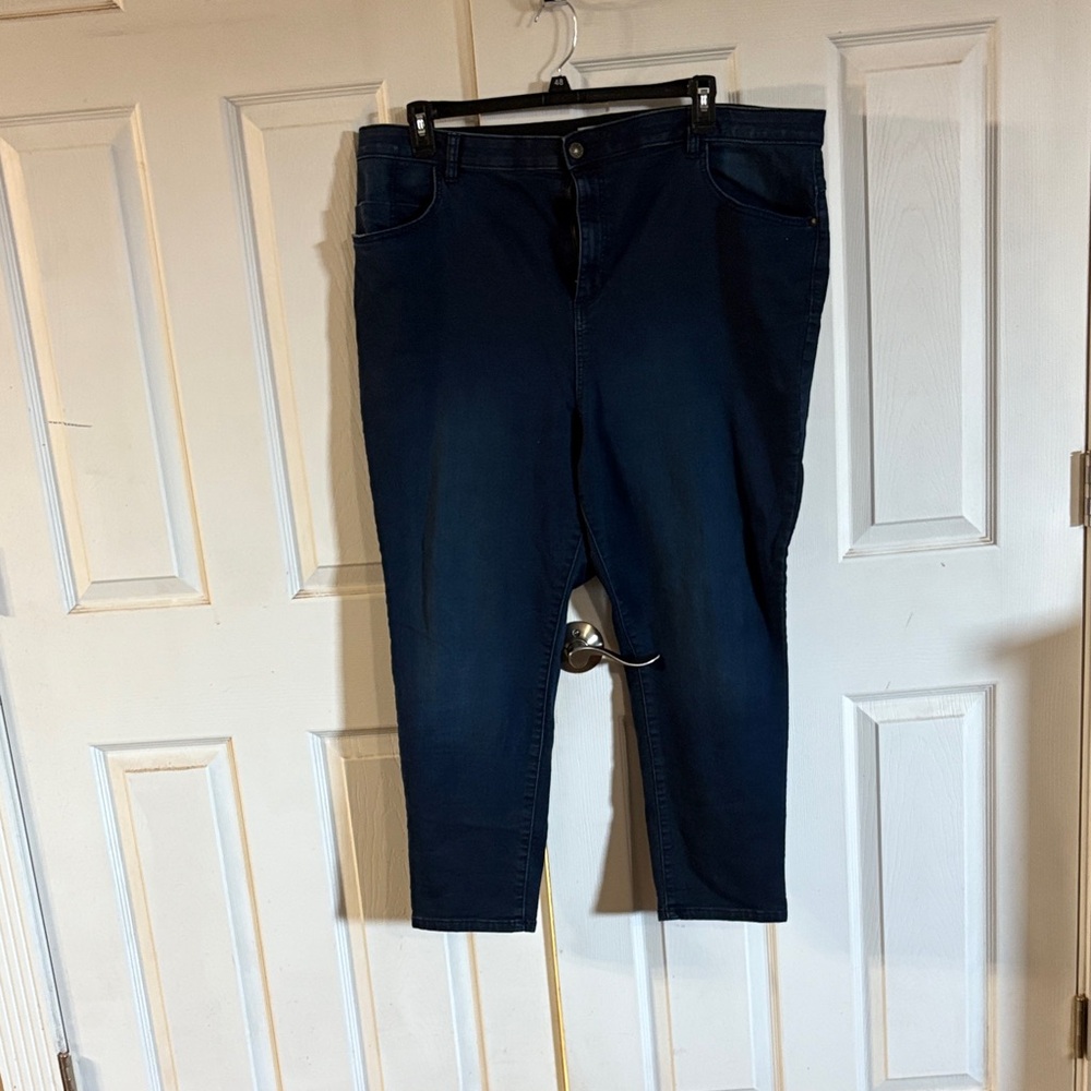 Catherines Deep Navy Skinny Jeans